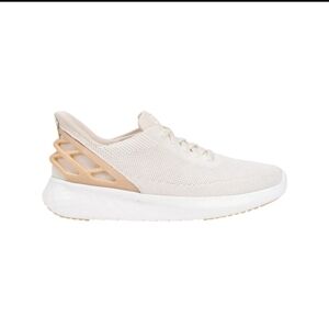 Kizik Athens Unisex Hands-free Breathable Shoes - White Creme